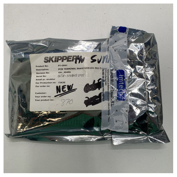 Terminal do ecrã a cores do Skipper PCB ZZZ-010007 - VER E5