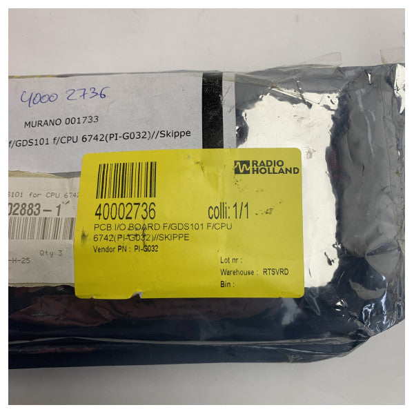 Skipper ekolod I/O-kort för marin djupmätning PI-G032