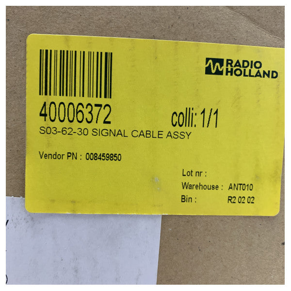 Conjunto do cabo de sinal Furuno - S03-62-30