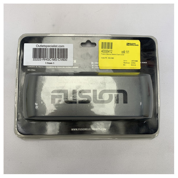 Fusion 500 and 600 Series Radio Dust Cover - MS -CV600