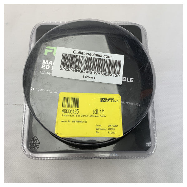 Fusion MS-WR600Ext20 20M Wired Remote Extension Cable