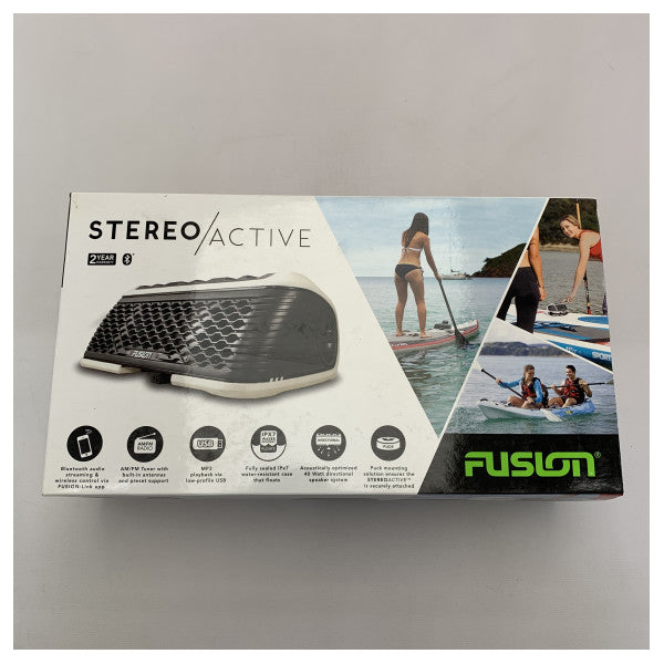 Безжична морска водоустойчива колонка Fusion WS-SA150W, бяла