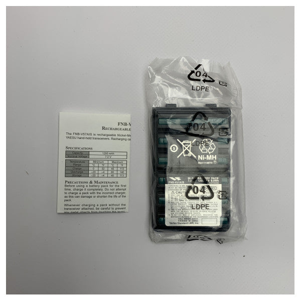 Vertex V57IS Handhållet NiMH-batteri - 1400 mAh