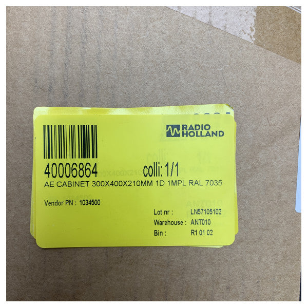 Rittal AX Cabinet Compact Enclosure 300 x 400 x 210 mm