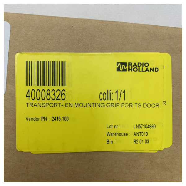 TS | ES kapılar için Rittal montaj | taşıma kolu