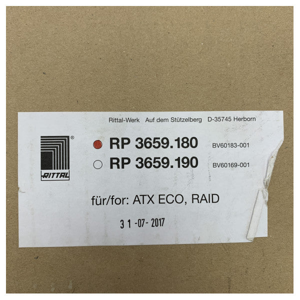 Prowadnice teleskopowe do serwerów Rittal - 3659.180