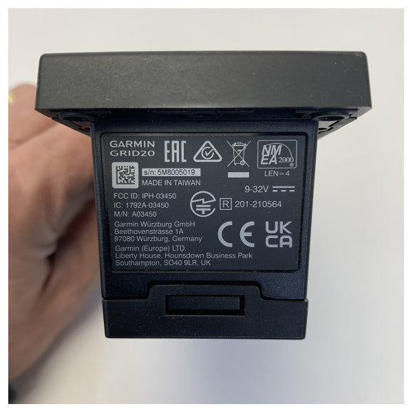 Garmin GRID 20 Dikey Uzaktan Kumanda Paneli Çok Fonksiyonlu Ekranlar için - 010-02011-00