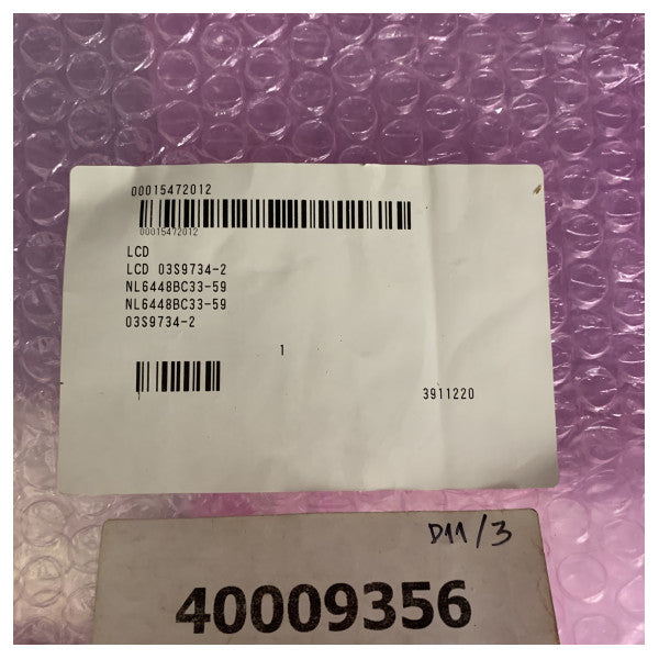 Furuno NL6448BC33-59 LCD 03S9734-2 per Felcom15