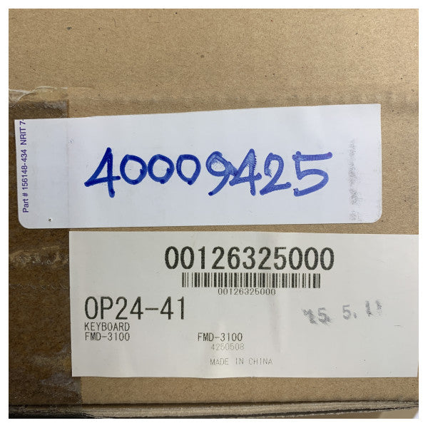 FMD-3100 için Furuno OP24-41 klavye - 00126325000