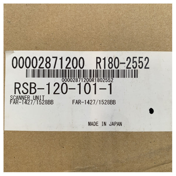 Radar marino Furuno FAR1528BB con RSB120 y RPU024