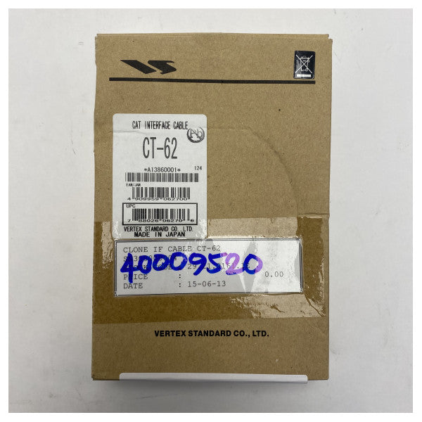 Vertex VX-1700 FTDI programmeringskabel CT-62