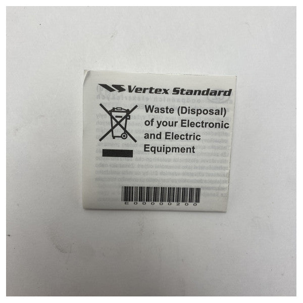 Vertex VX-1700 FTDI programmeringskabel CT-62