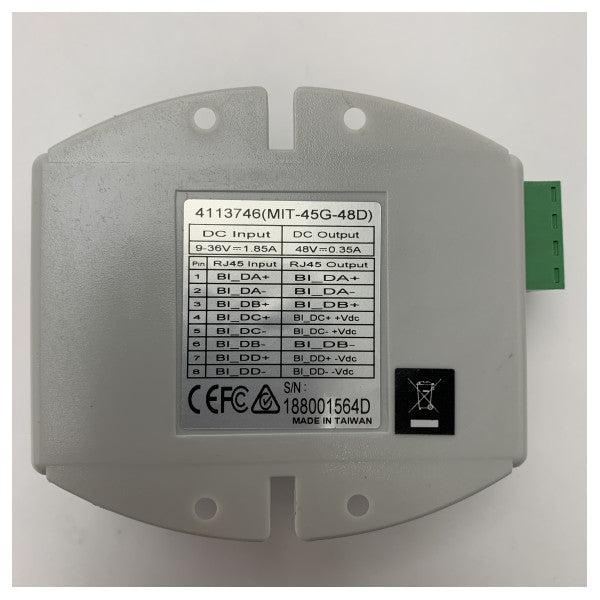 Raymarine 4113746 Iniettore POE FLIR - Raymarine