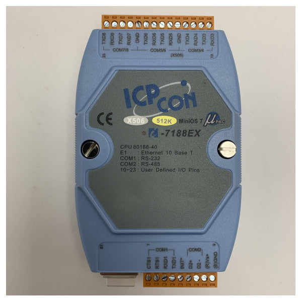 ICP Con Device Server/3 RS-232/1 RS-485/Ethernet - I-7188EX-X506 CR