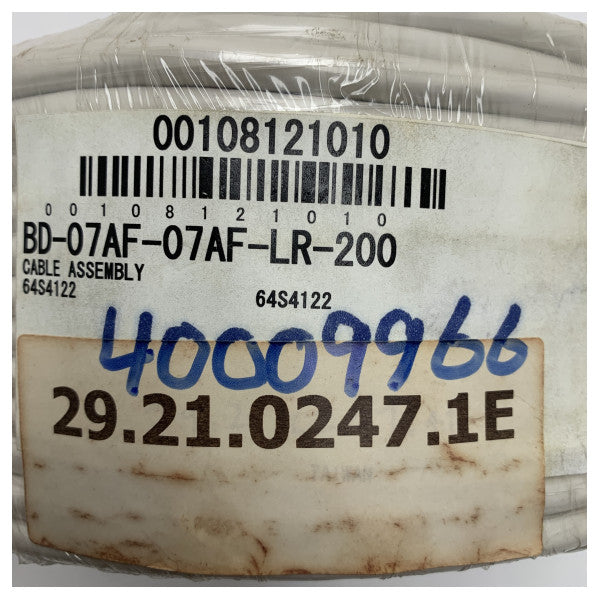 Conexión del cable de control del piloto automático Furuno Navpilot 700 - BD-07AF-07AF-LR-200