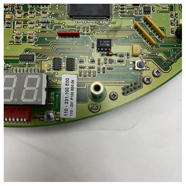 Raytheon Anschutz Gyrocompass Heater Sensor PCB 110-231.100