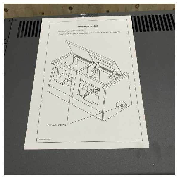Sailor Cobham 406333D-2000 6333D A3 GMDSS Console