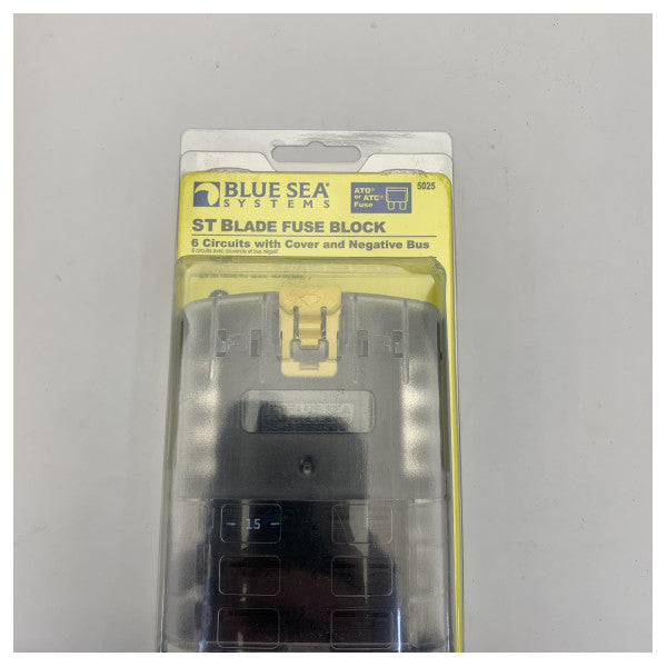 Blue Sea Systems Sicherungsblock ST-Blade 6 Stromkreise - 5025-BSS