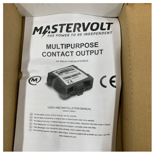 Mastervolt flerbruks DC-relémodul - Utgang - 77030500