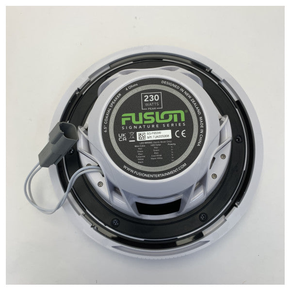 Fusion SG-F63W Signature Series Waterproof Marine Speaker 6.5 Inch