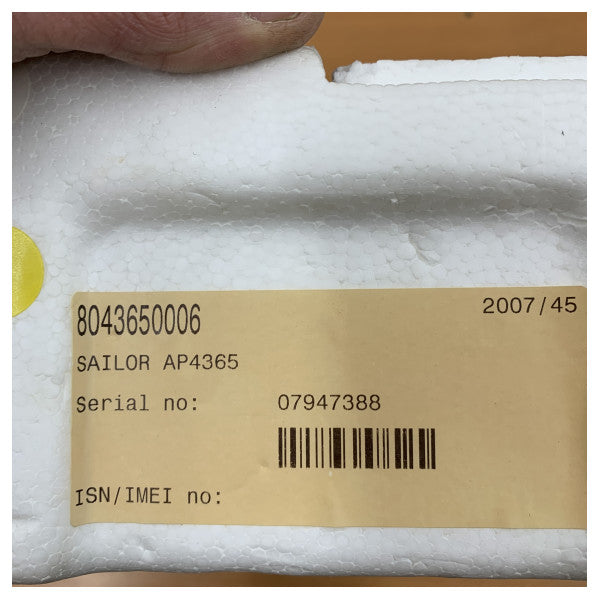 Painel de Alarme Preto Sailor AP4365 - 8043650006