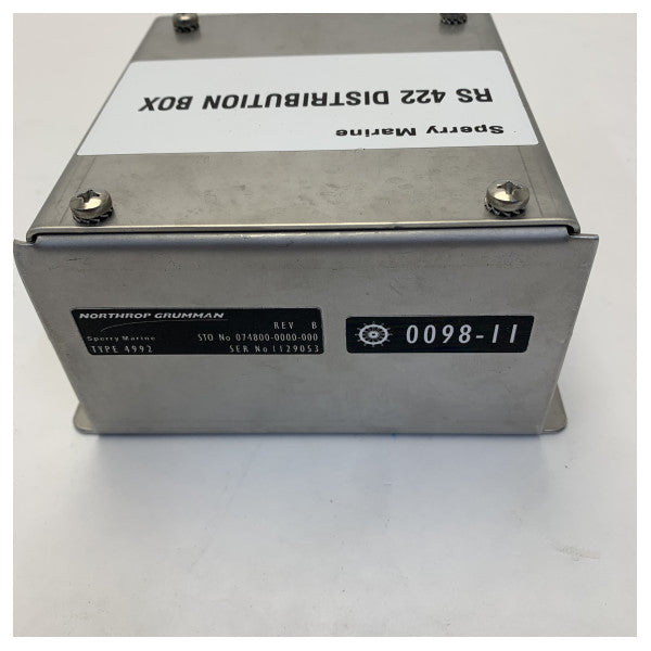 Caja de distribución Splitter TTL/RS422 de Sperry Marine 4992 - 06102006
