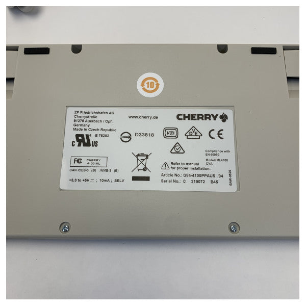 Sperry Compact Marine Keyboard NDF-369 - Durable PS/2 Keyboard