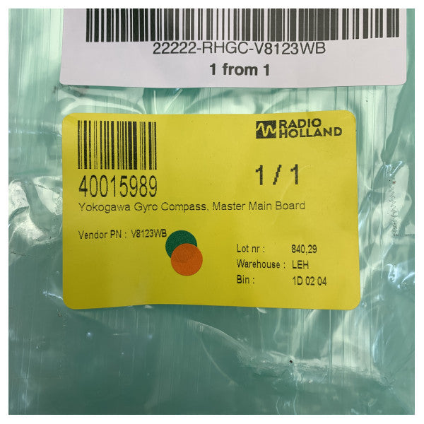 Yokogawa Gyro Compass Huvudkort V8123WB för CMZ-900