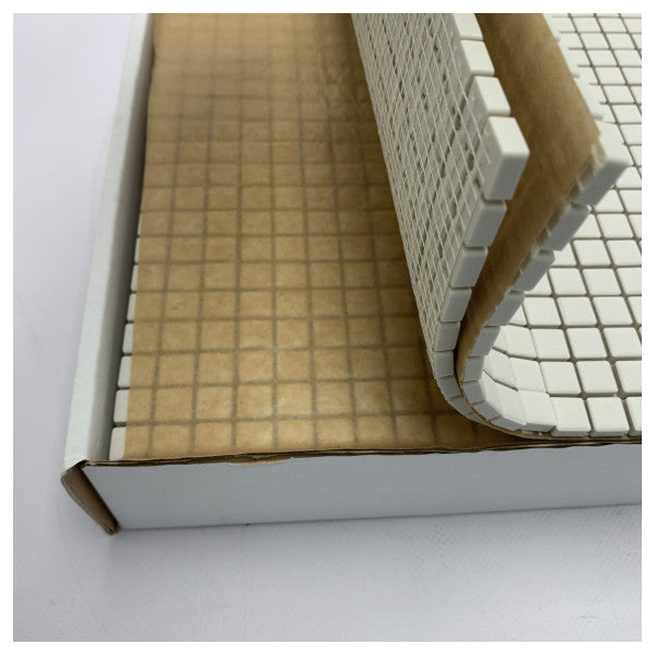 Cesi Fullbody Keraamiset mosaiikkilaatat Natrium White - Kestävä meri-luokan lattia- ja seinäverhous