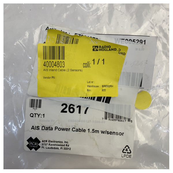 ACR AIS podatni kabel 1,5M s senzorom 2617