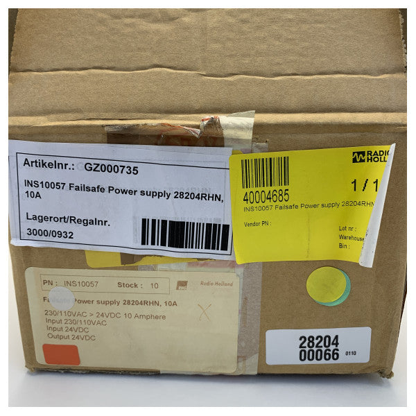 Fuente de alimentación marina a prueba de fallos de 24V 10A - 28204RHN