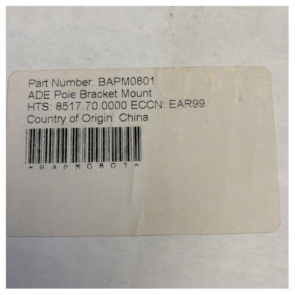 Soporte de soporte de polo Iridium ADE BAPM0801