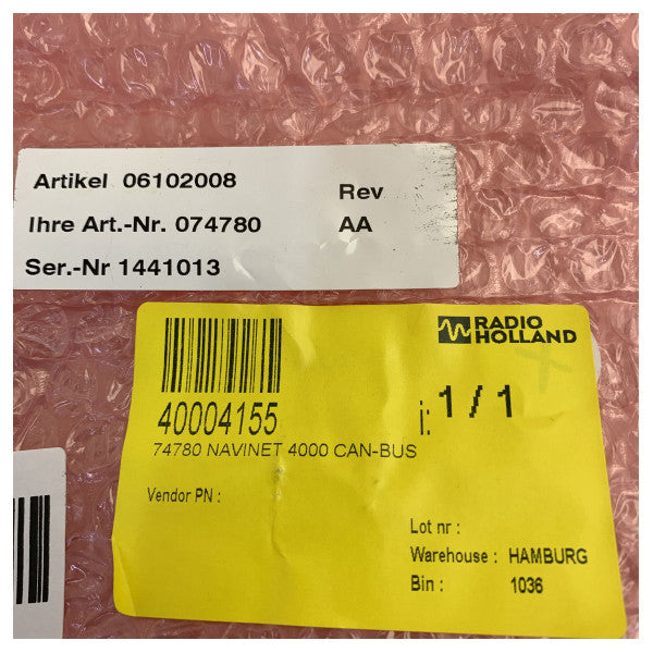 Navinet 4000 Can-Bus Interface System - 06102008