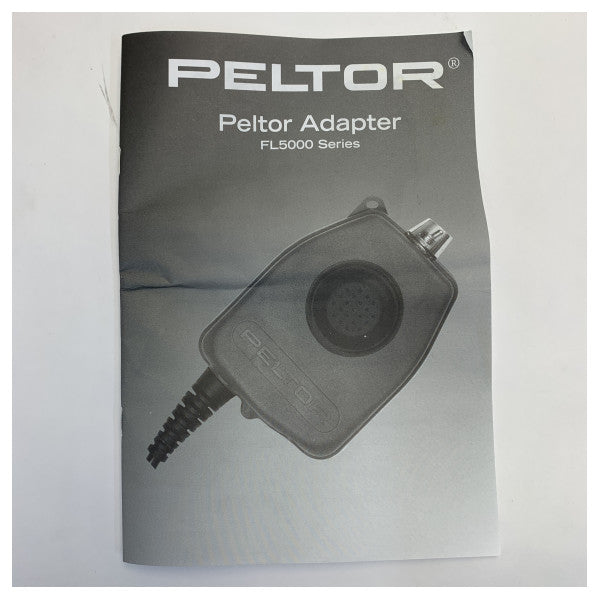 Peltor FL5061 интерфейсен кабел с PTT за слушалки Sailor SP3510 и SP3520