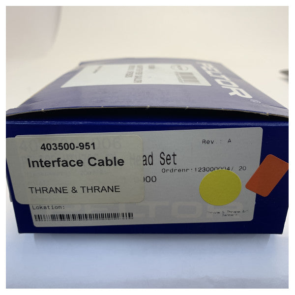 Peltor FL5061 интерфейсен кабел с PTT за слушалки Sailor SP3510 и SP3520