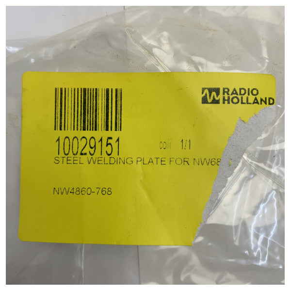Netwave Stahl-Schweißplatte für NW4000 VDR-Systeme - NW4860-768