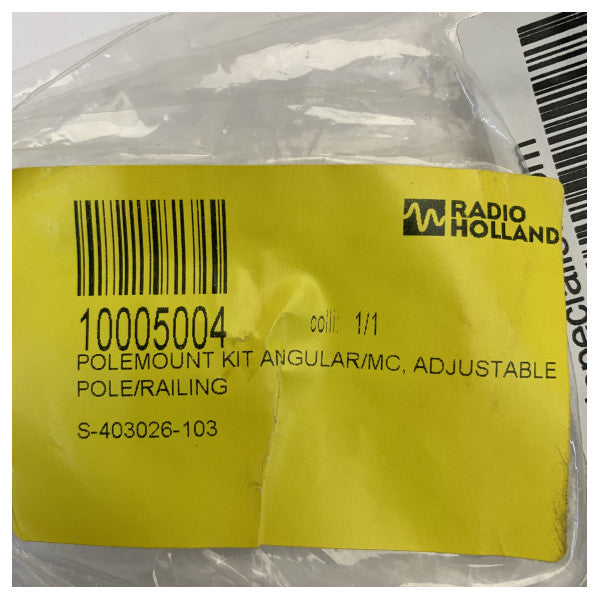Сет за монтаж на парапет Sailor Pole- Railingmount Kit Angular-MC S-403026-103
