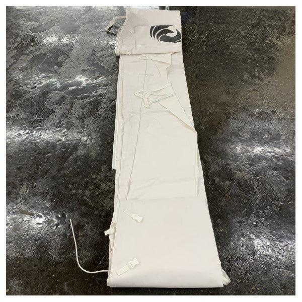 インシデンスセイルズオセアニスヨット62のレイジーバッグ(スラット付き)ホワイト - 178786