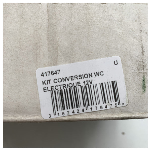 طقم تحويل المرحاض الكهربائي بلاستيمو 12 فولت - 417647
