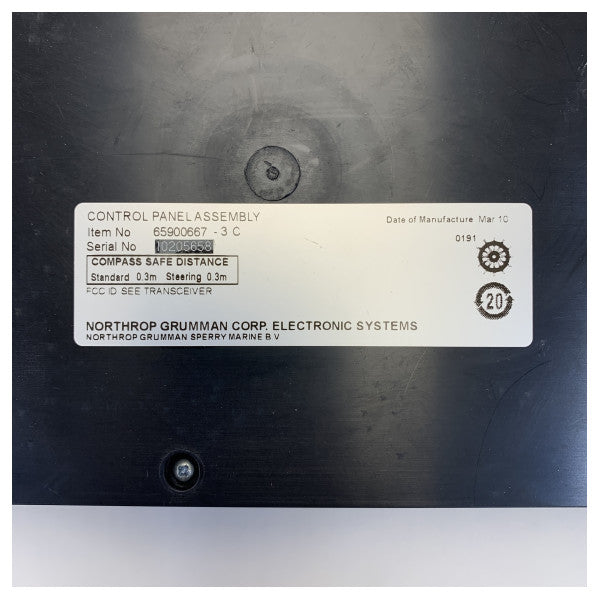 Πίνακας Ελέγχου Ραδιοφώνου Northrop Sperry για Συστήματα X-Band και S-Band - 65903KG-3