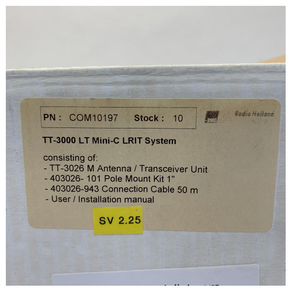 Cobham Sailor TT-3000LT Mini -C LRIT Antenna 20M Kaapelilla - TT-00-403000LT-00500