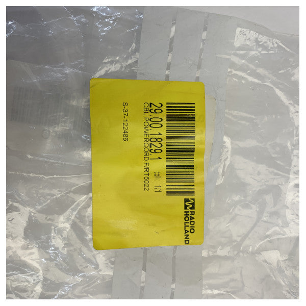 5022 VHF用のセーラー S-37-122486 電源ケーブル