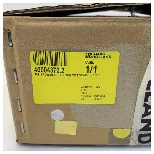 USED MicroSwitch F6613 PSU Marine Power Supply Unit 90-264V