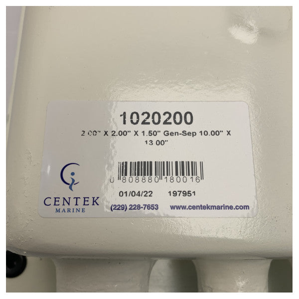 Séparateur d'échappement de générateur Centek 2 pouces - 1020200