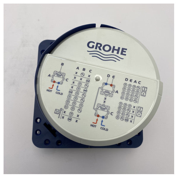 خلاط دش مدمج من غروهي 2 مخرجين كروم - 35600000