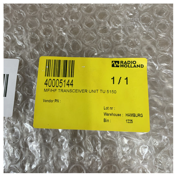 Sailor TU5150 150W Serie 5000 MF/HF Marine Transceiver Enhed