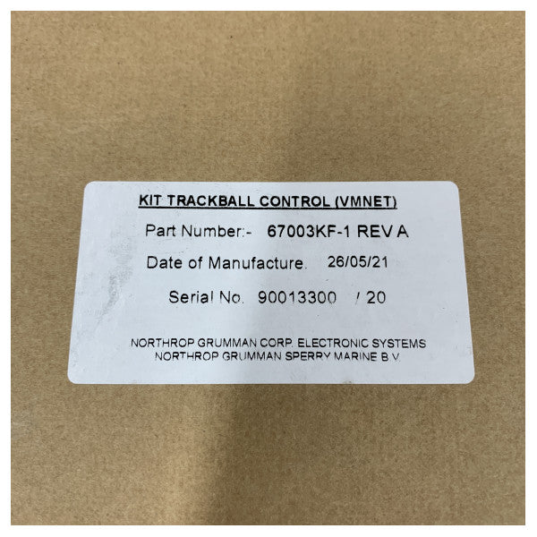 Kit di controllo Trackball Sperry Marine - 67003 KF