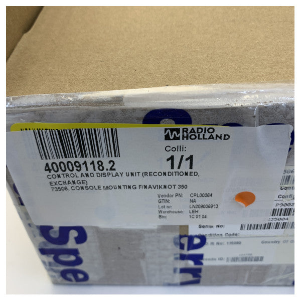 RECON: Sperry Marine Naviknot 7308A hastelog kontroldisplayenhed