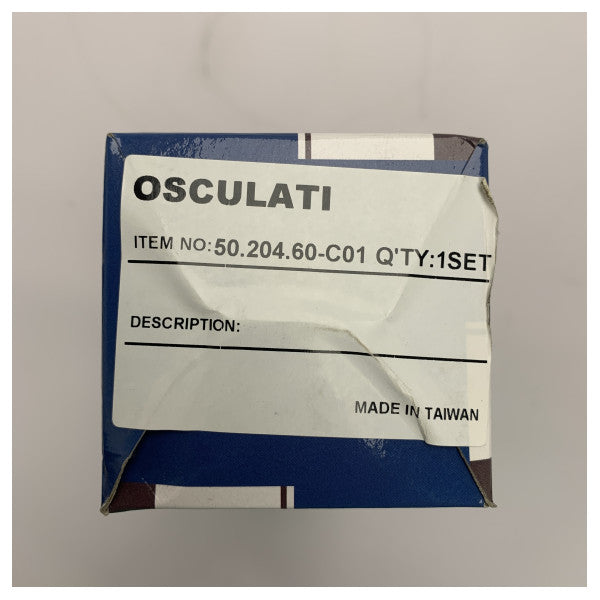 Osculati marin nivågivare för avloppsvatten med LED-indikator � Hållbar 12/24 V övervakning av avloppstankar för båtar och fartyg