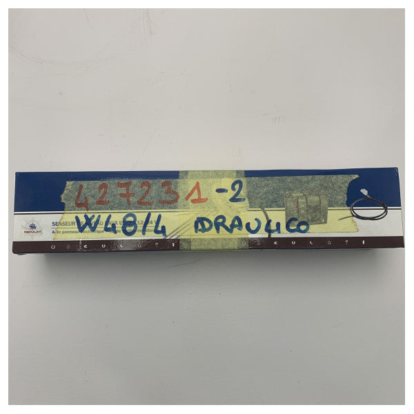 Osculati marin nivågivare för avloppsvatten med LED-indikator � Hållbar 12/24 V övervakning av avloppstankar för båtar och fartyg